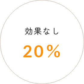 無効20%